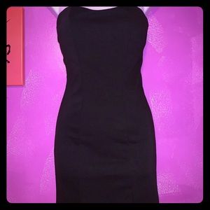 Black Cut Out Mini Dress